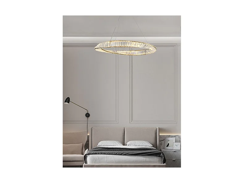 Hanglamp Toolight App1201-Cp Cristal 50Cm Gold