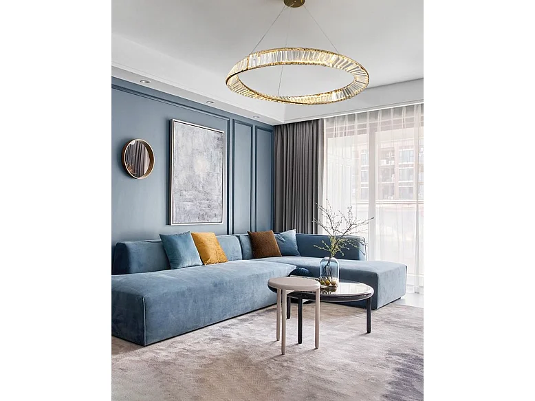 Lampada Toolight App1201-Cp Cristal 50Cm Gold