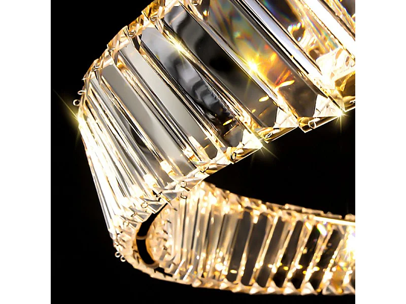 Lampada Toolight App1201-Cp Cristal 50Cm Gold