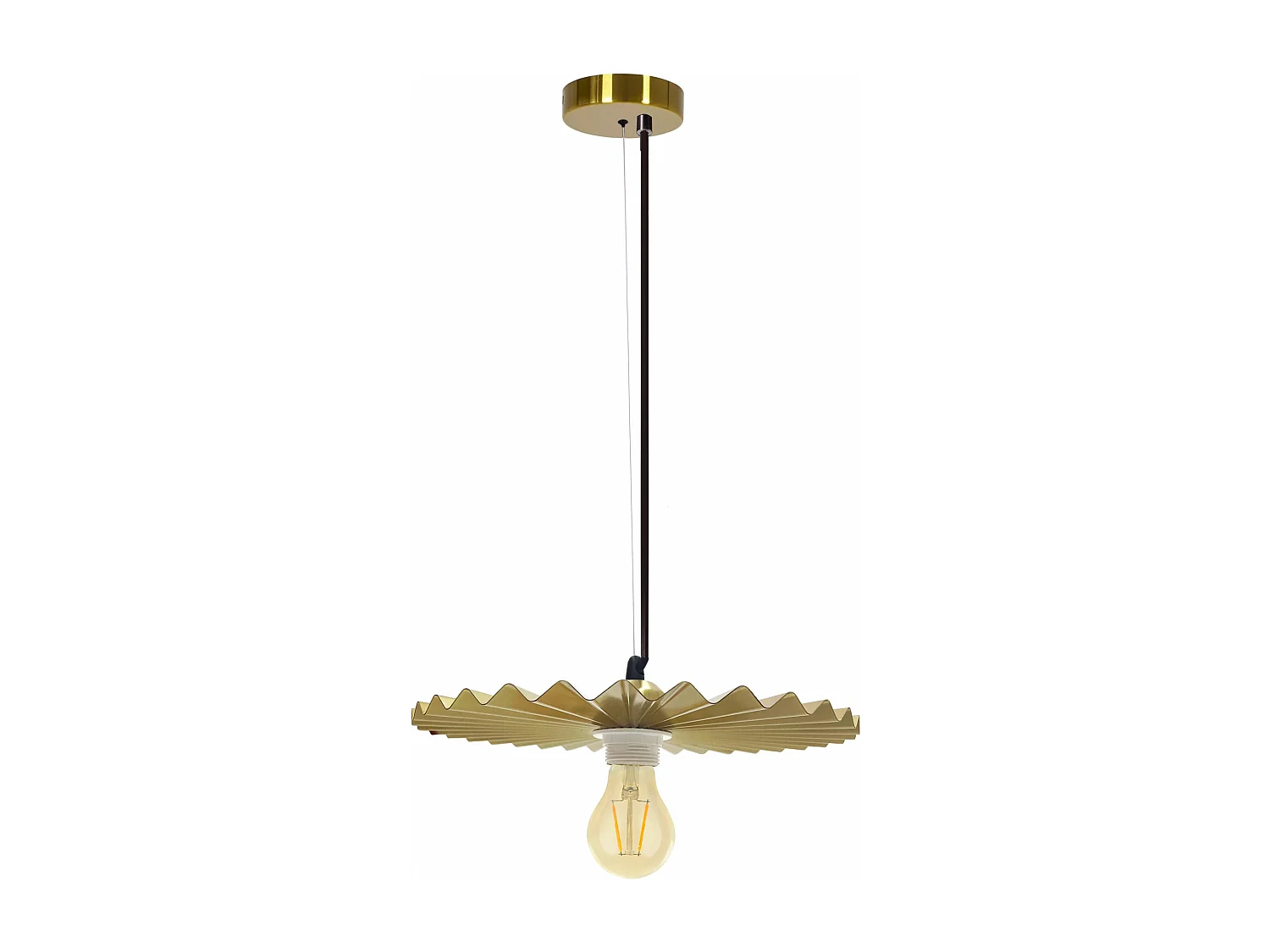 Lampe Suspendue Toolight App1454-1Cp 30Cm Brush Gold