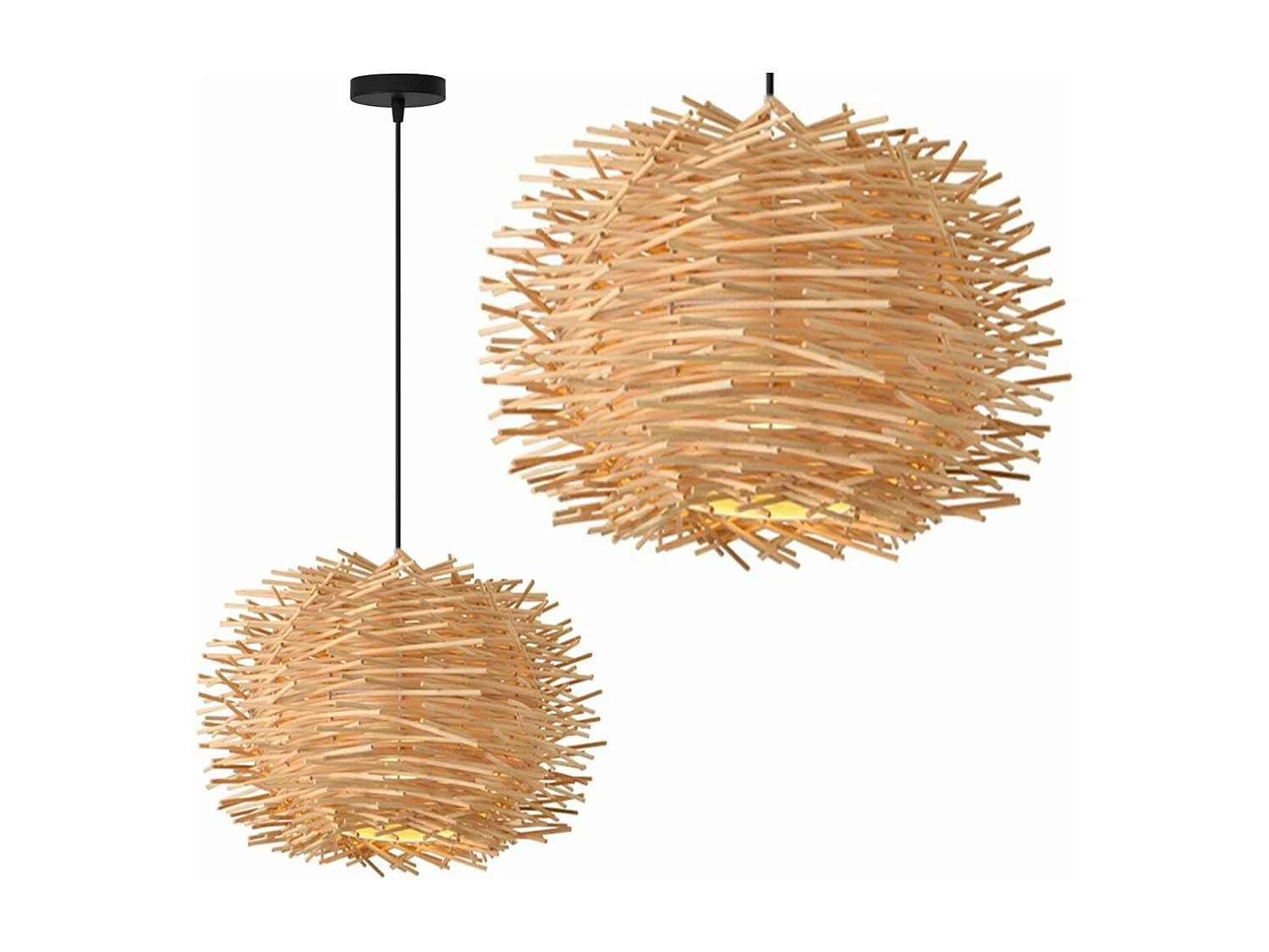 Lampe Suspendue Toolight App883-1Cp Black