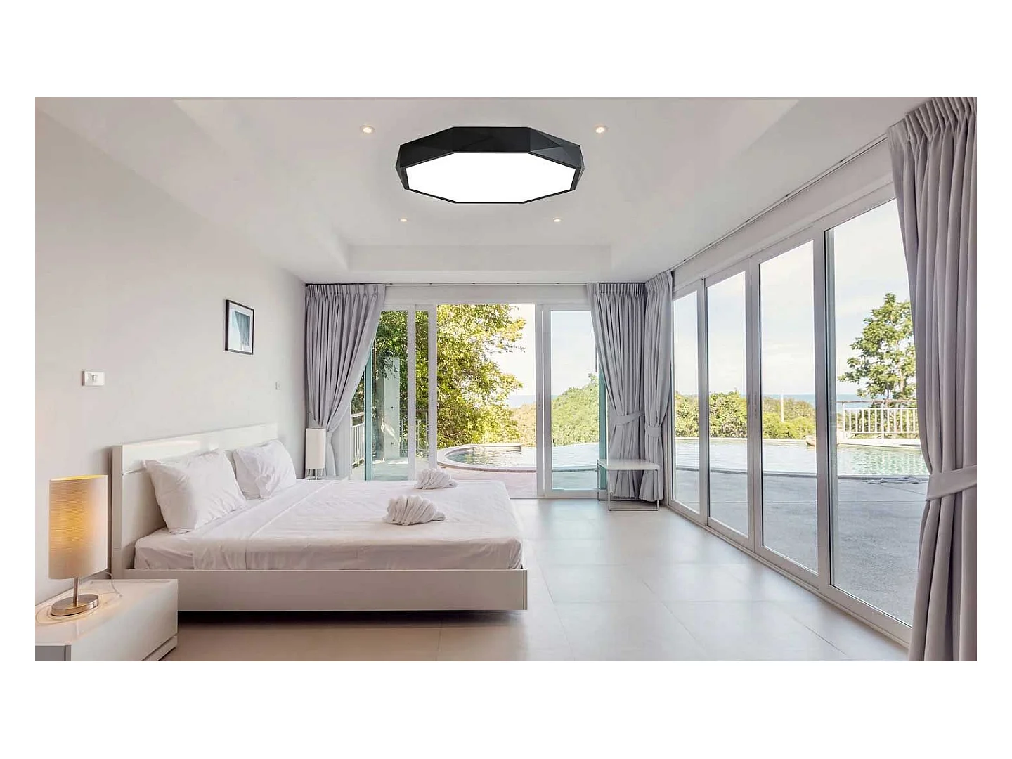 Lampe Toolight App863-C Diamond 50Cm Black