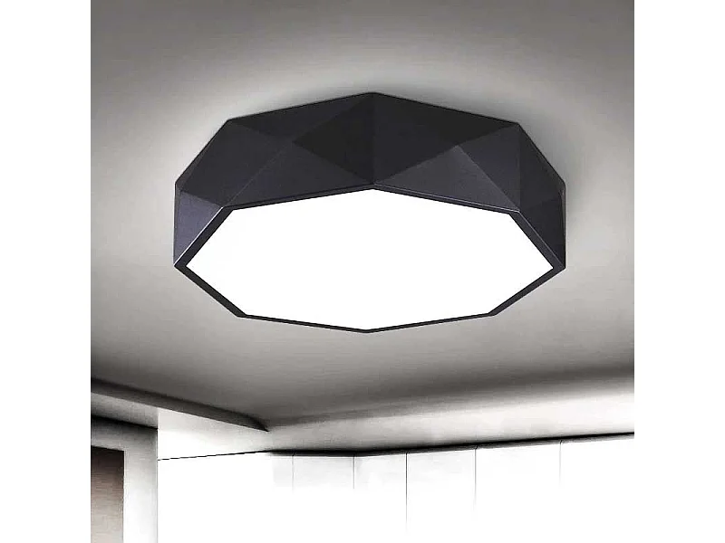 Toolight ceiling lamp APP863-C DIAMOND 50CM Black