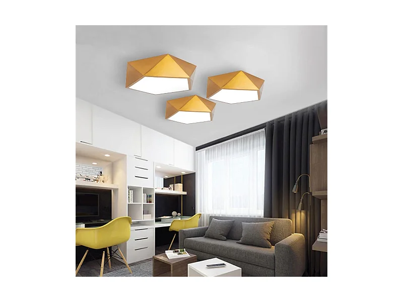 Deckenleuchte Toolight App875-C Diamond 30Cm Gold