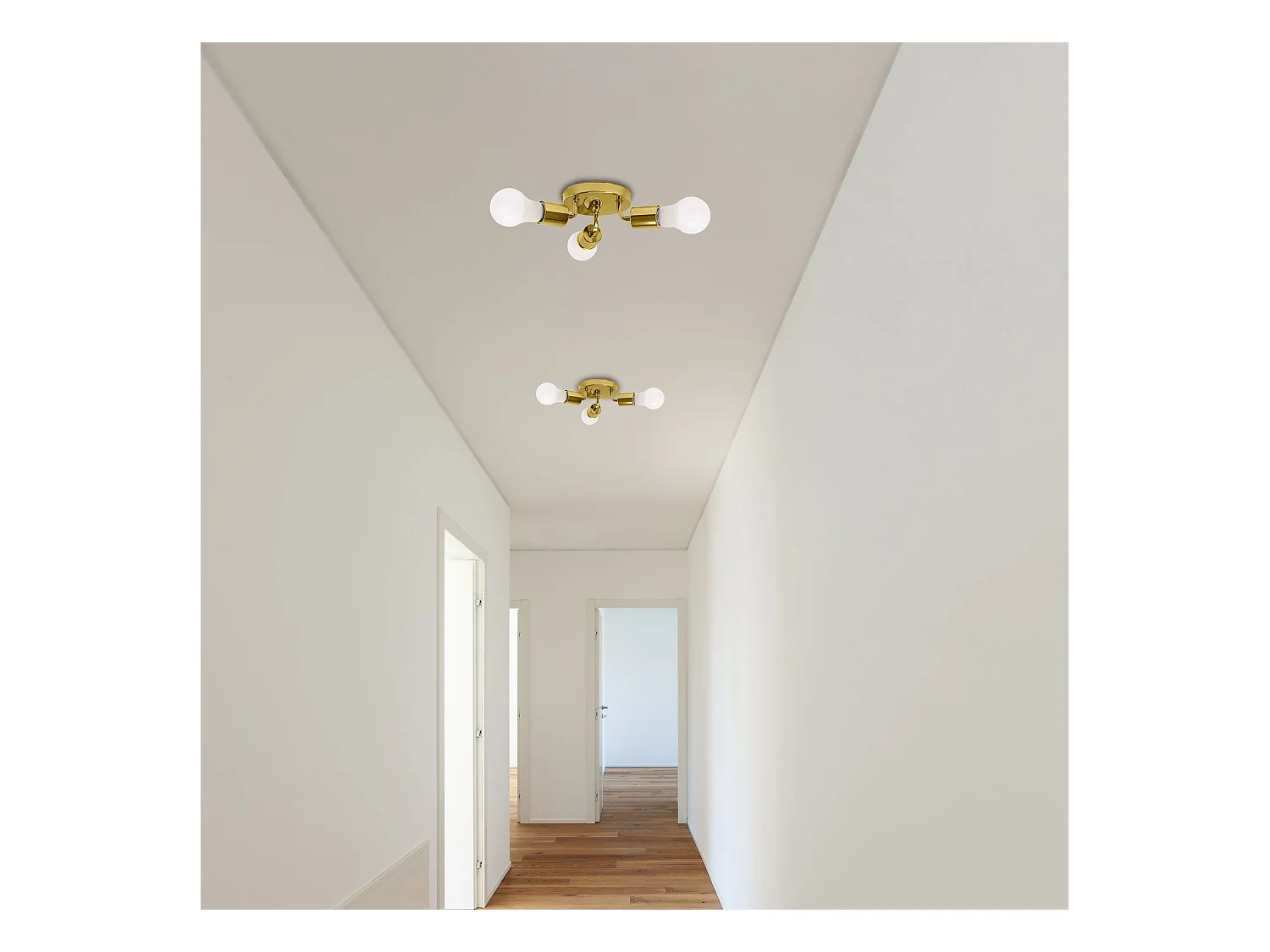 Deckenleuchte Toolight App704-3C Gold