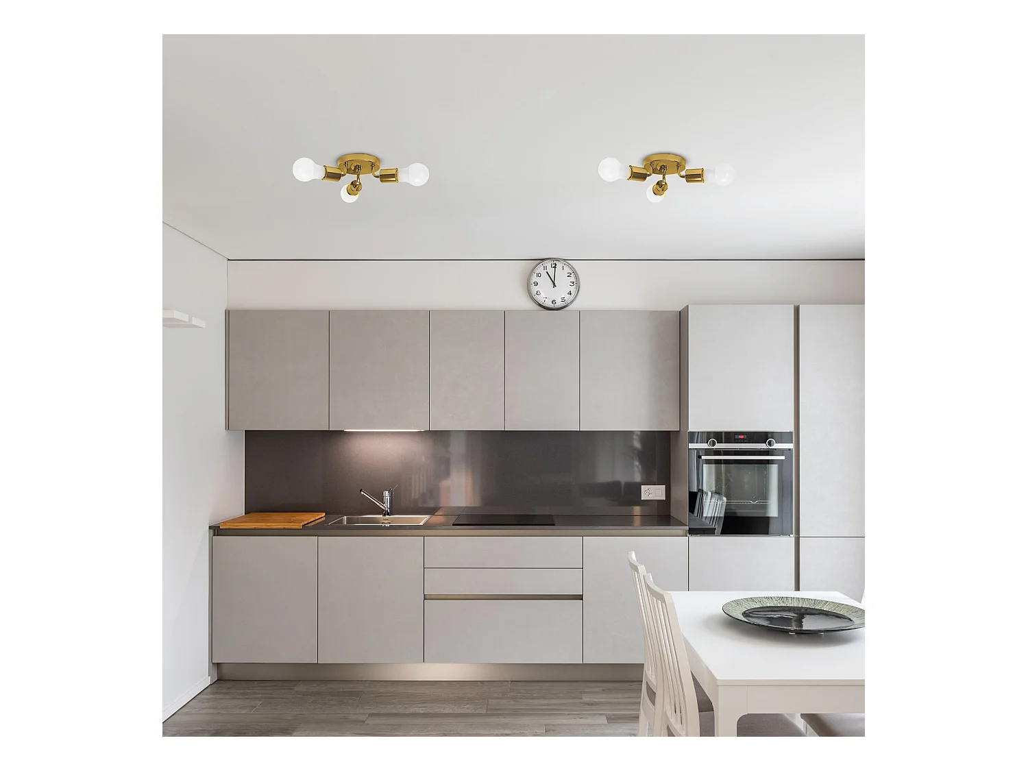 Deckenleuchte Toolight App704-3C Gold