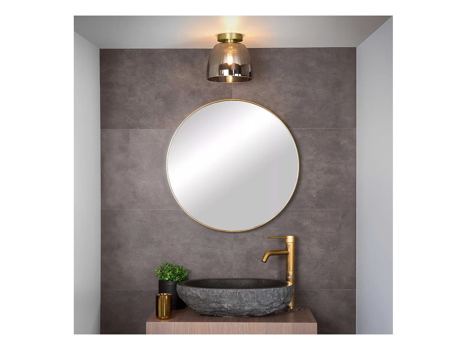 Deckenleuchte Toolight App1302-1C Gold