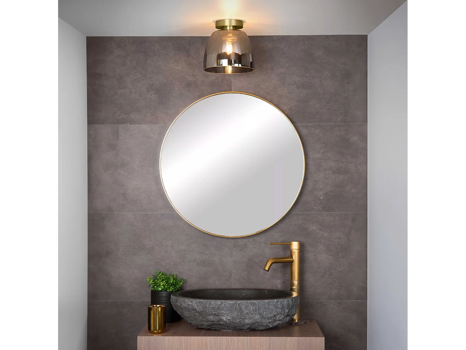 Lampe Toolight App1302-1C Gold