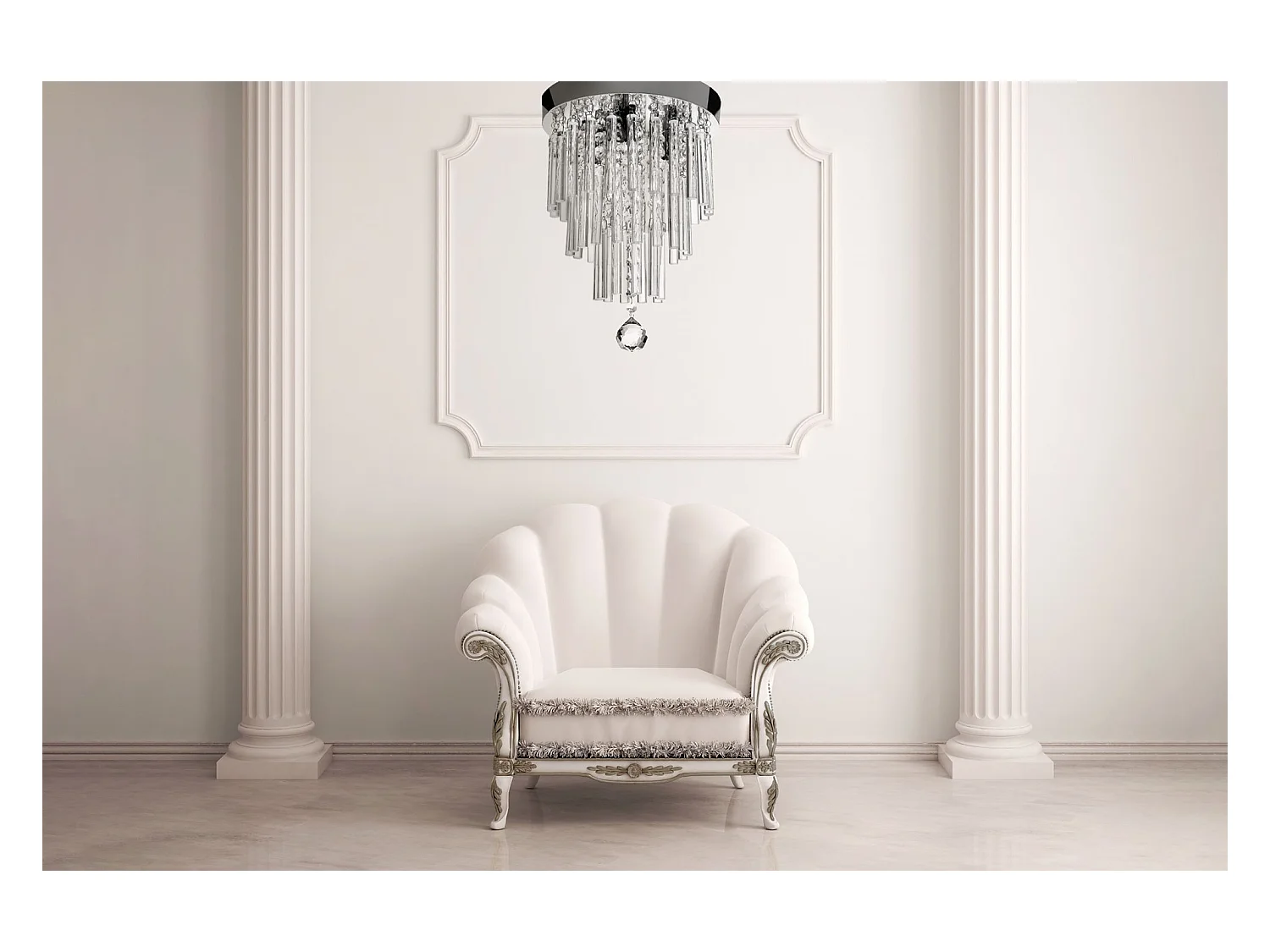 Lampe Toolight App787-3C Transparent