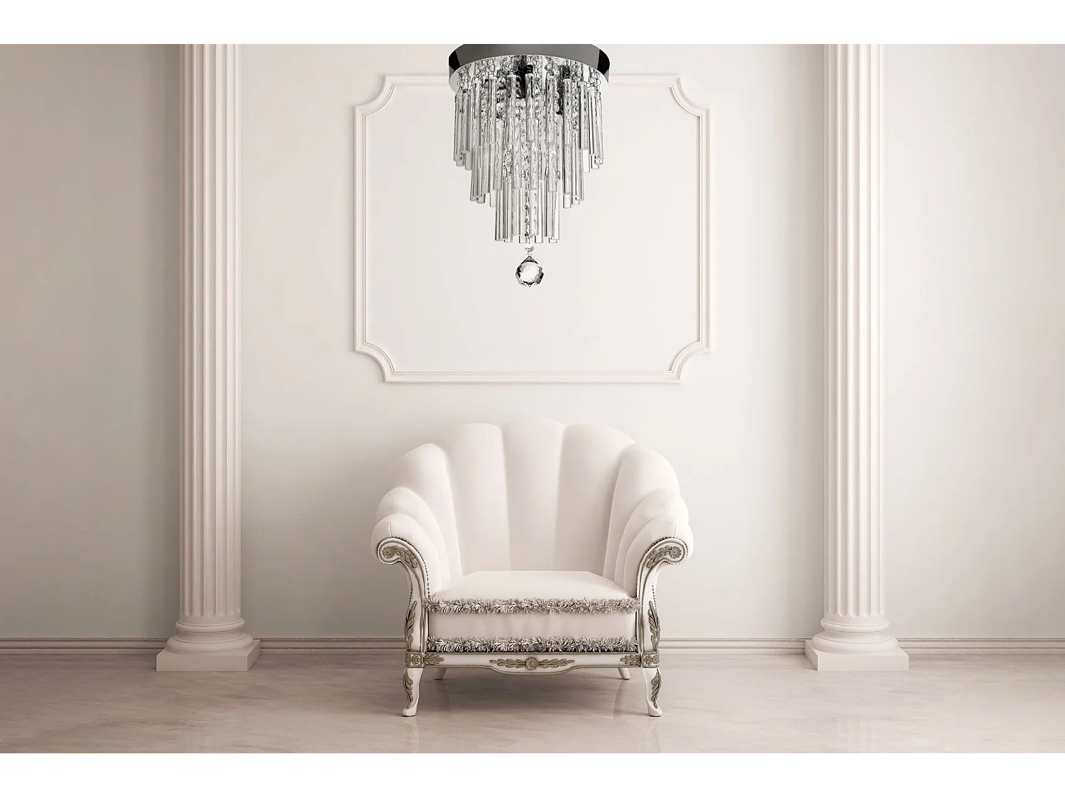 Lampe Toolight App787-3C Transparent