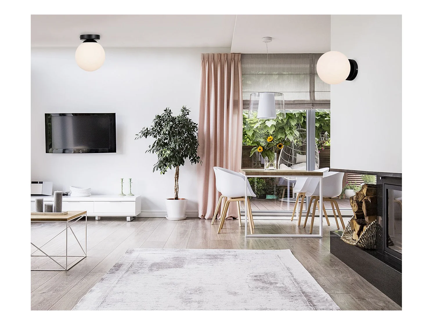 Lampe Toolight App1155-1C Black