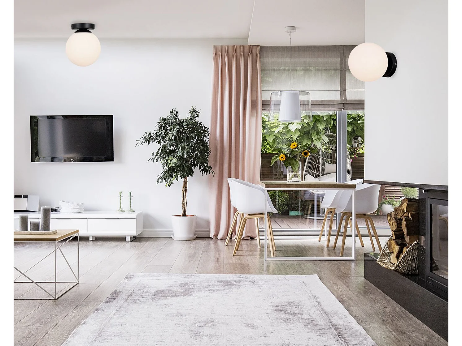 Lampe Toolight App1155-1C Black