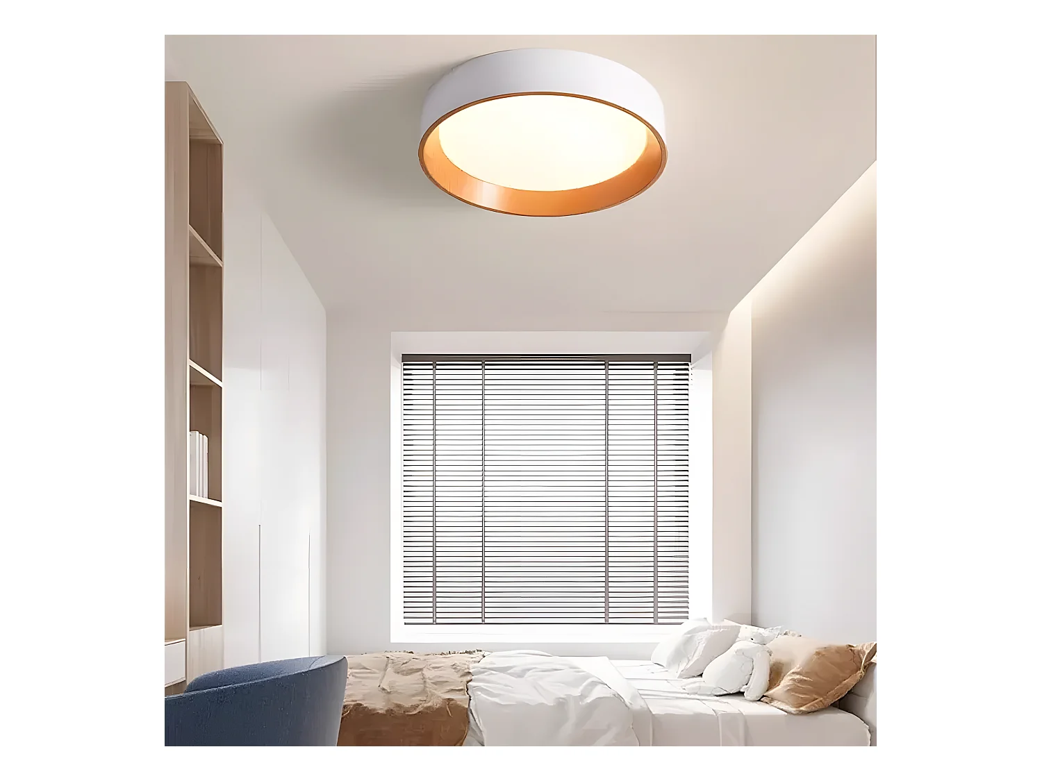 Plafonnière Toolight G115-C 40Cm 40Cm Beige