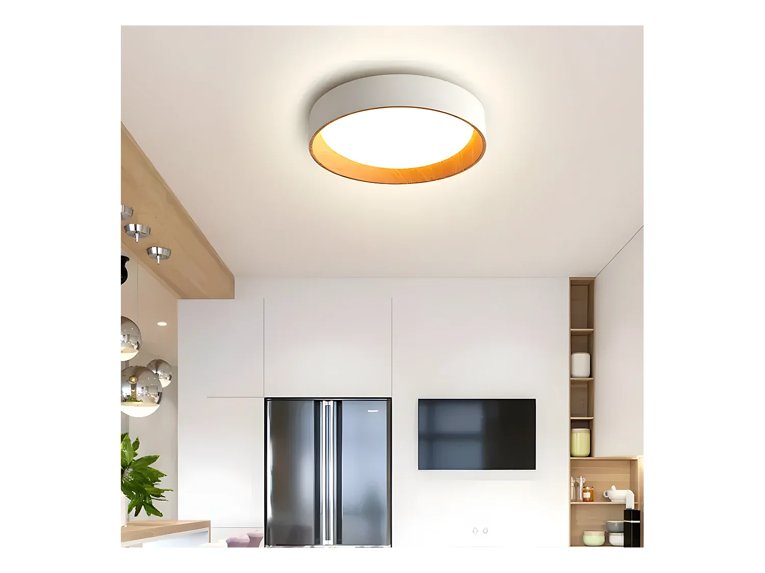 Plafonnière Toolight G115-C 40Cm 40Cm Beige