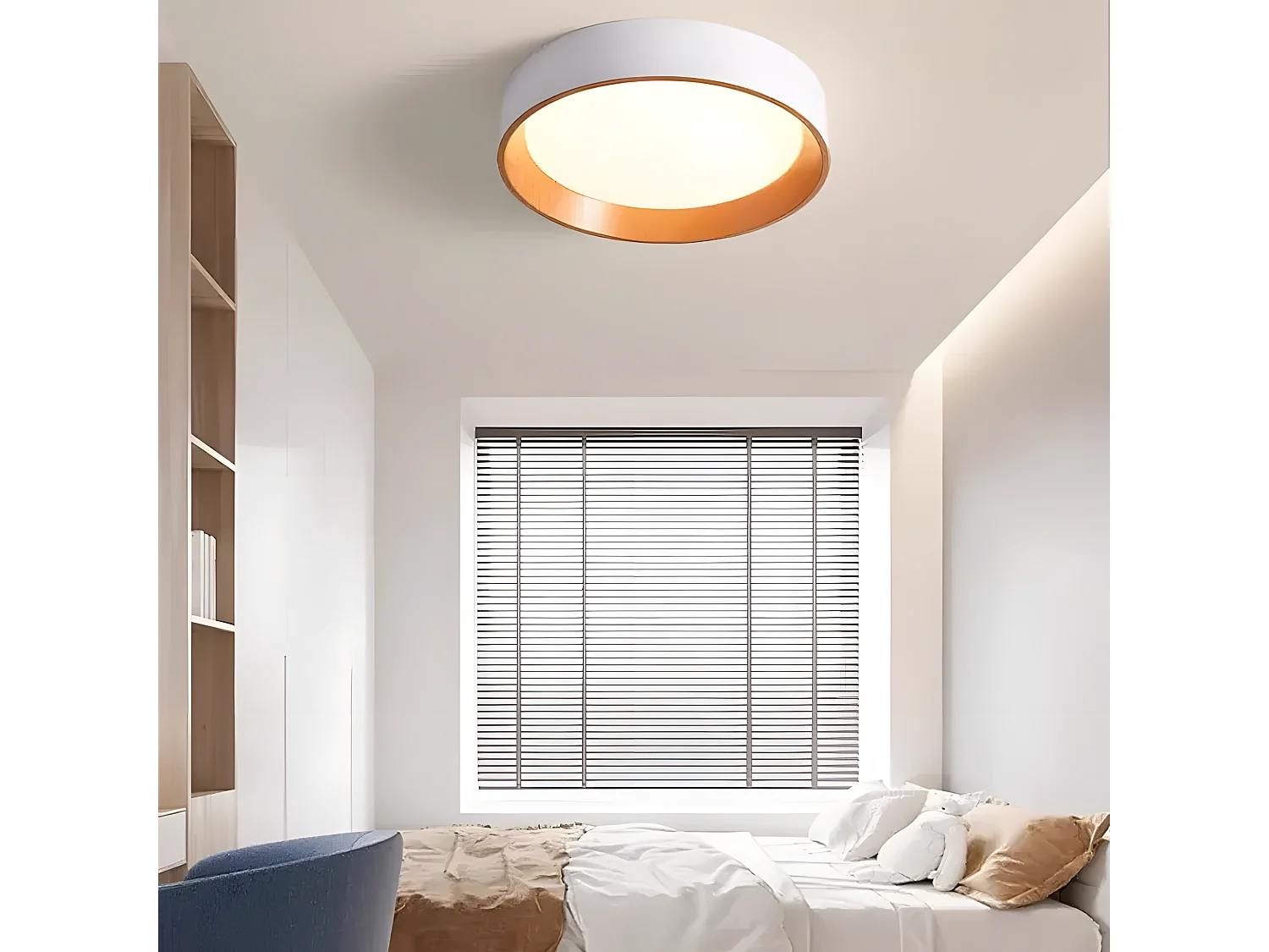 Toolight G115-C loftlampe bejse 40X40X10CM