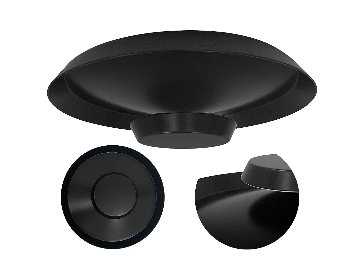 Lampada Da Soffitto Toolight Led App1461 40Cm Black