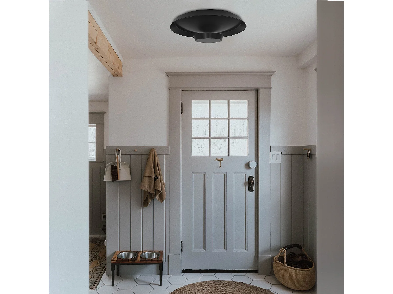 Lampada Da Soffitto Toolight Led App1461 40Cm Black