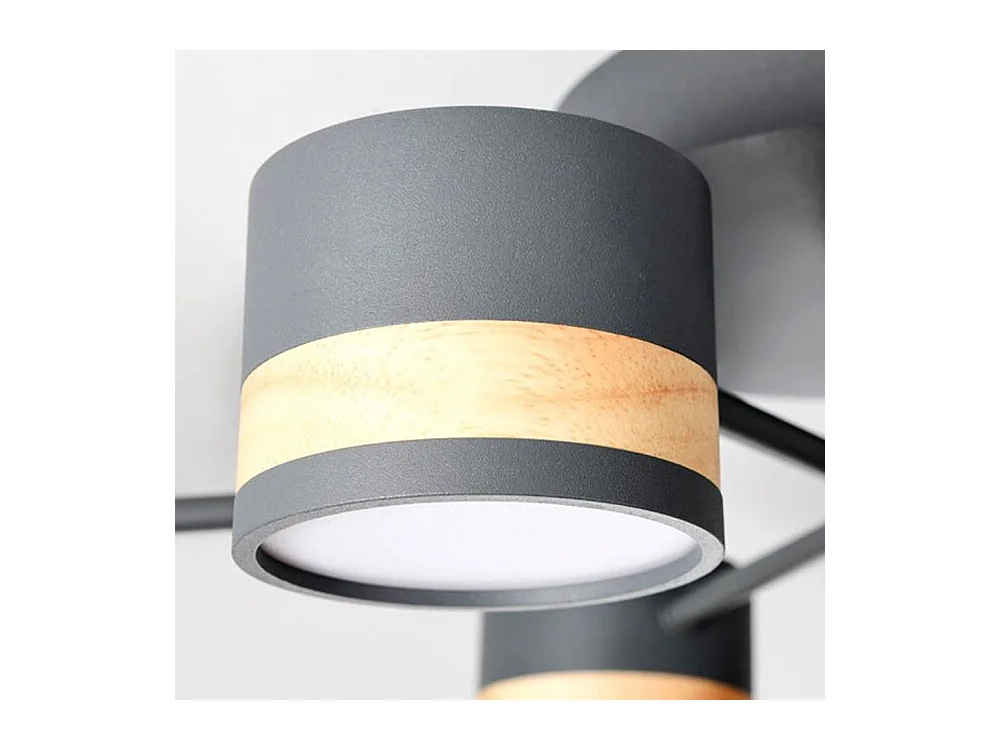 Lâmpada De Teto Toolight App528-8C Grey