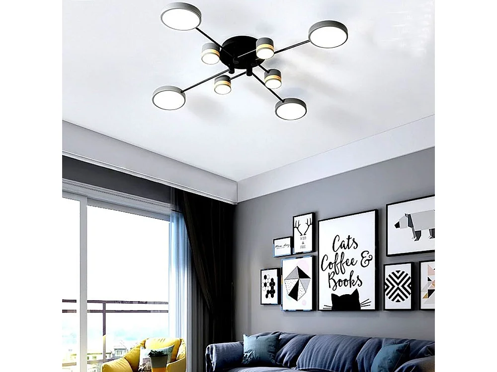 Deckenleuchte Toolight App528-8C Grey