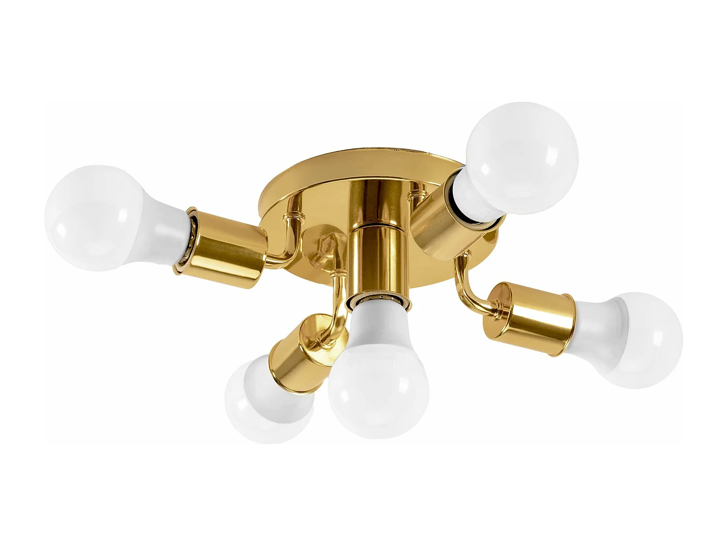 Lampada Da Soffitto Toolight App708-5C Gold