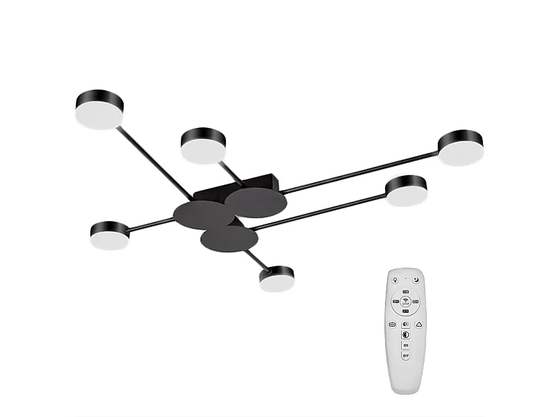 Lampe Toolight Led App521-6C Black