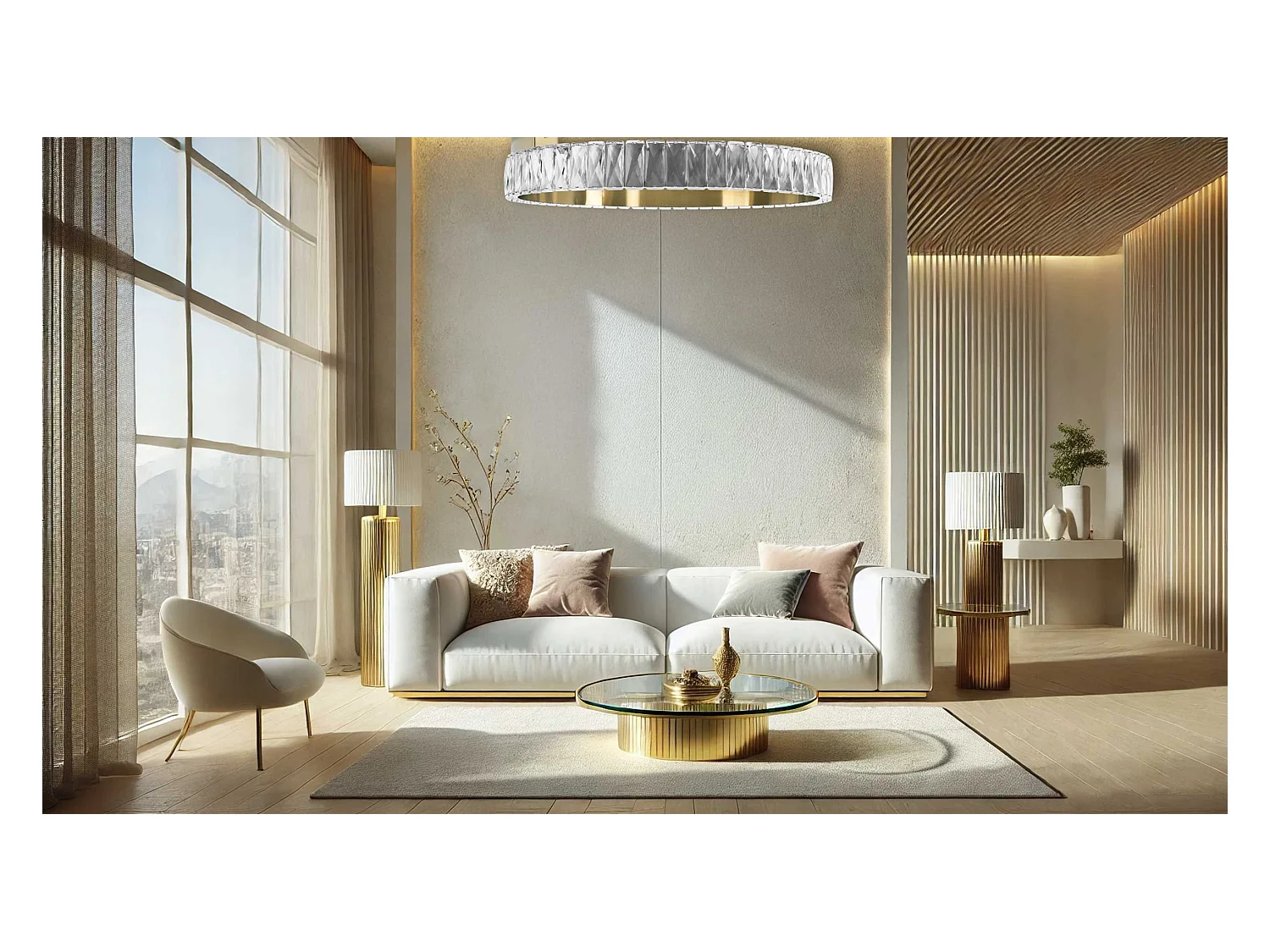 Deckenleuchte Toolight Led App1506-C Brush Gold