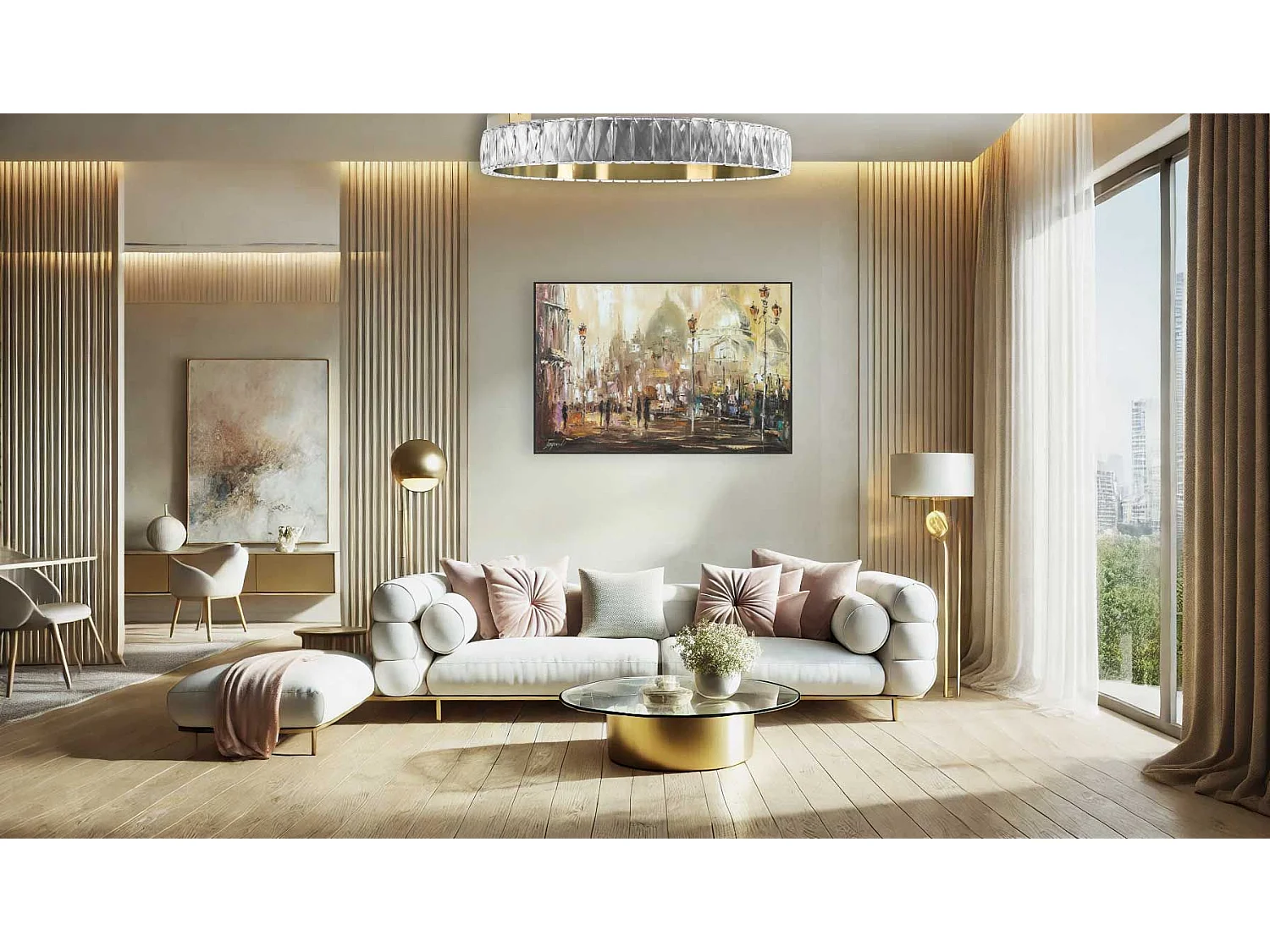 Lampe Toolight Led App1506-C Brush Gold