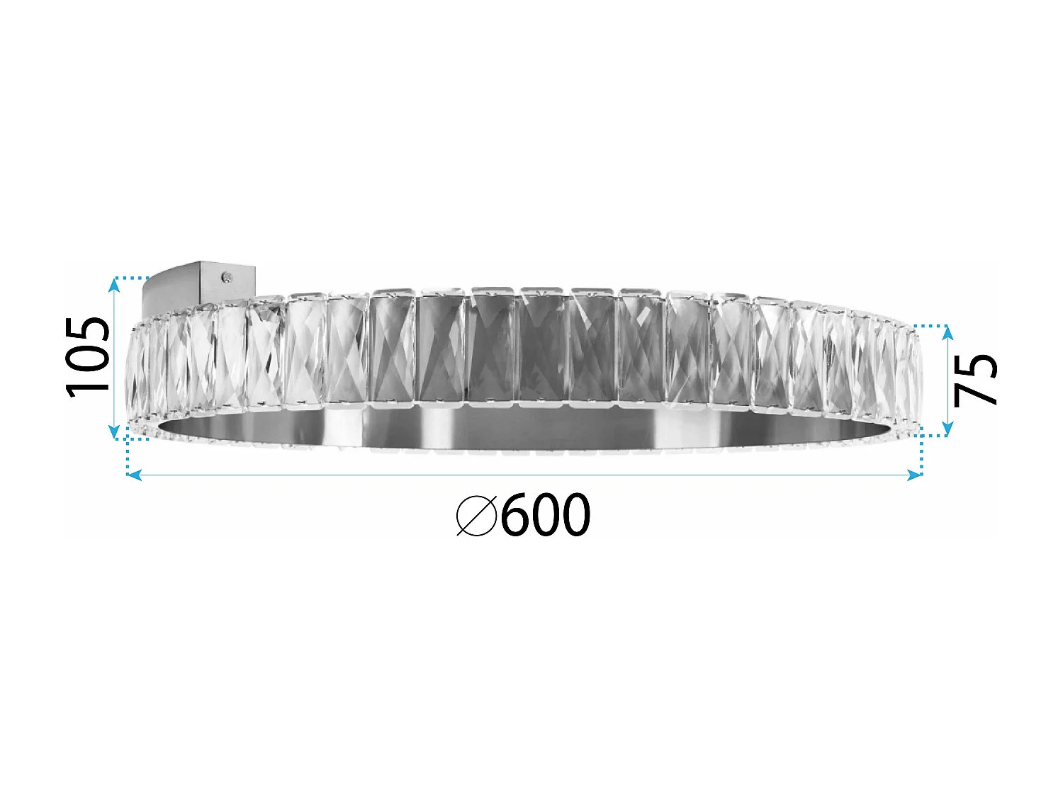 Lampe Toolight Led App1506-C Brush Gold