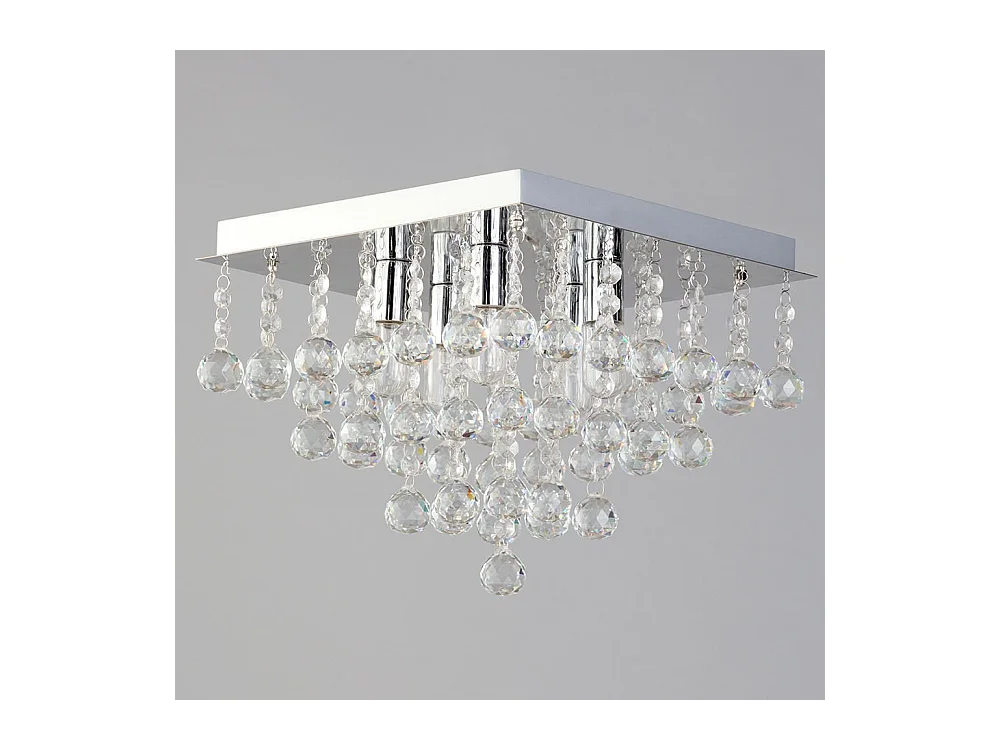 Lampe Toolight App515-4C Square Transparent