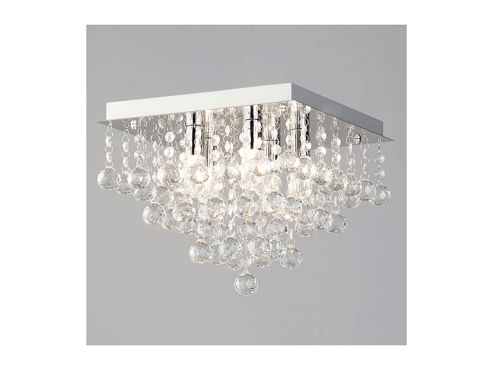 Lampe Toolight App515-4C Square Transparent