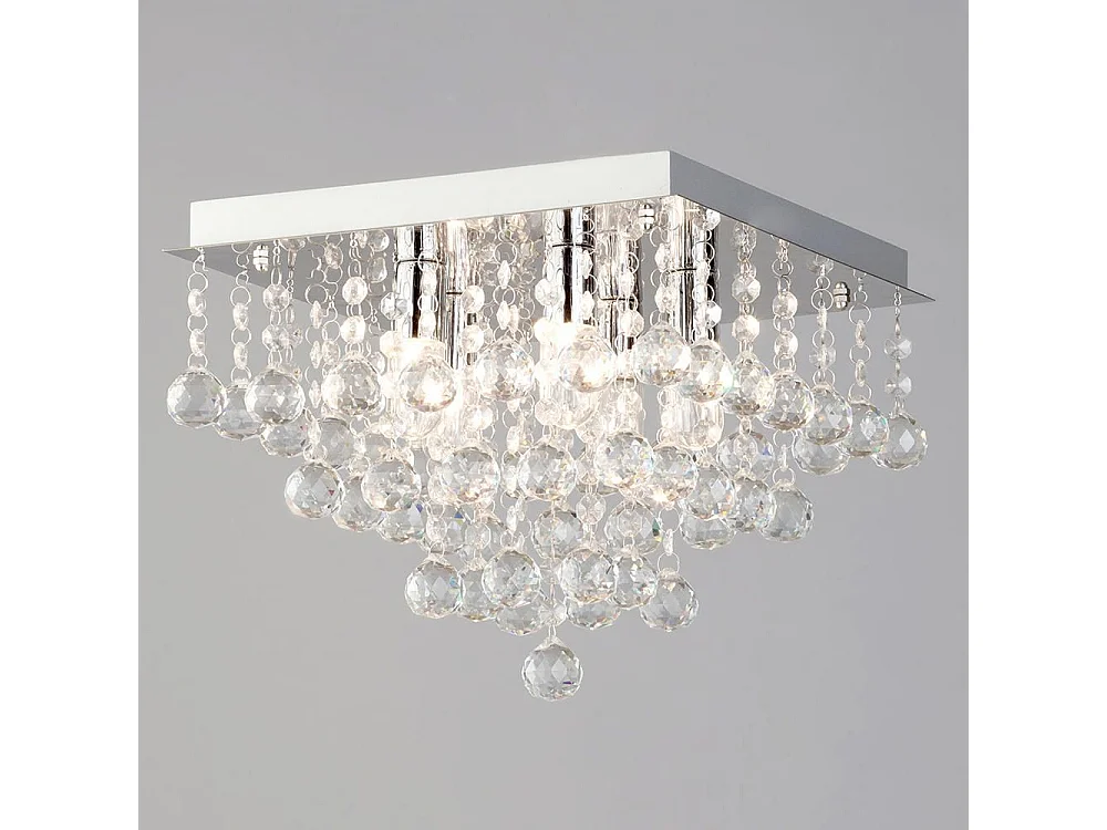 Lampe Toolight App515-4C Square Transparent