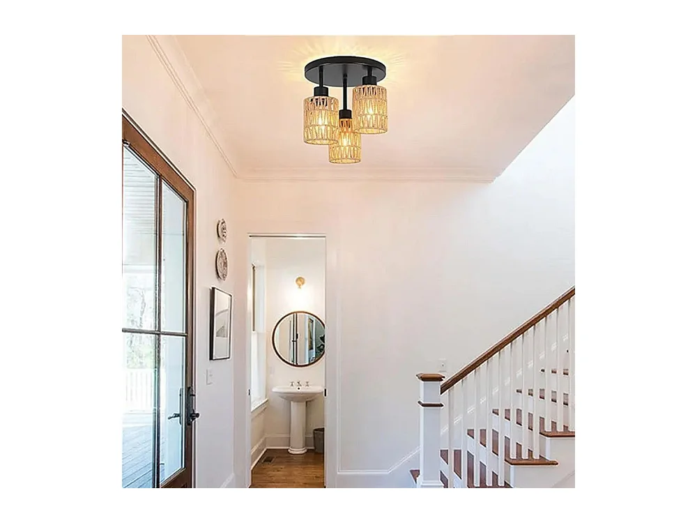 Lampe Toolight App1624-3C Boho Beige Black