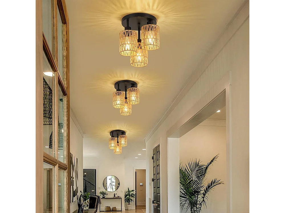 Lampe Toolight App1624-3C Boho Beige Black