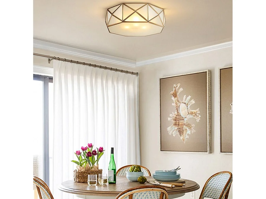 Lampada Da Soffitto Toolight App1239-C 45Cm Gold