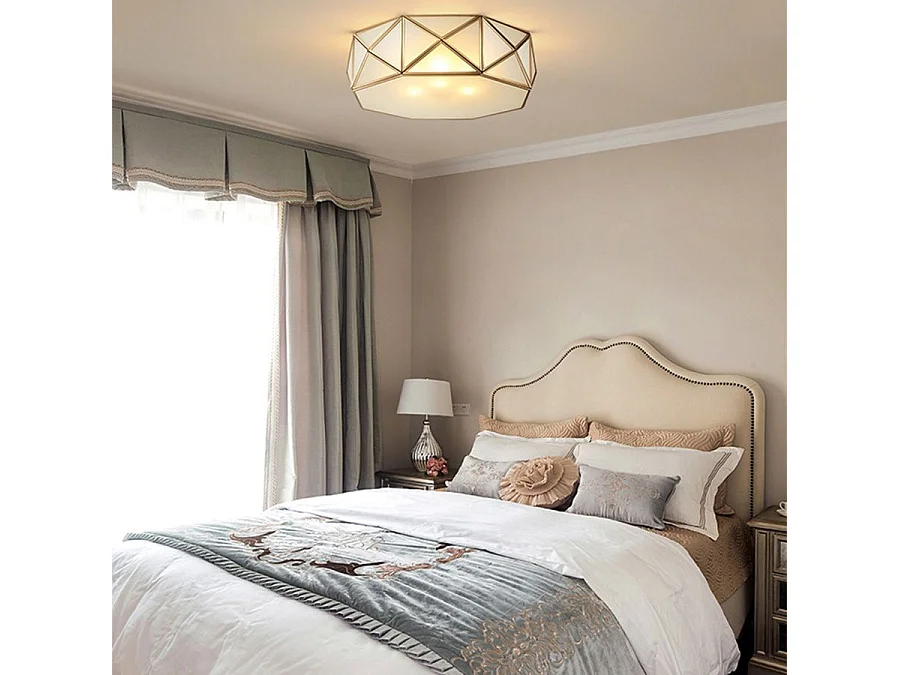 Lampada Da Soffitto Toolight App1239-C 45Cm Gold