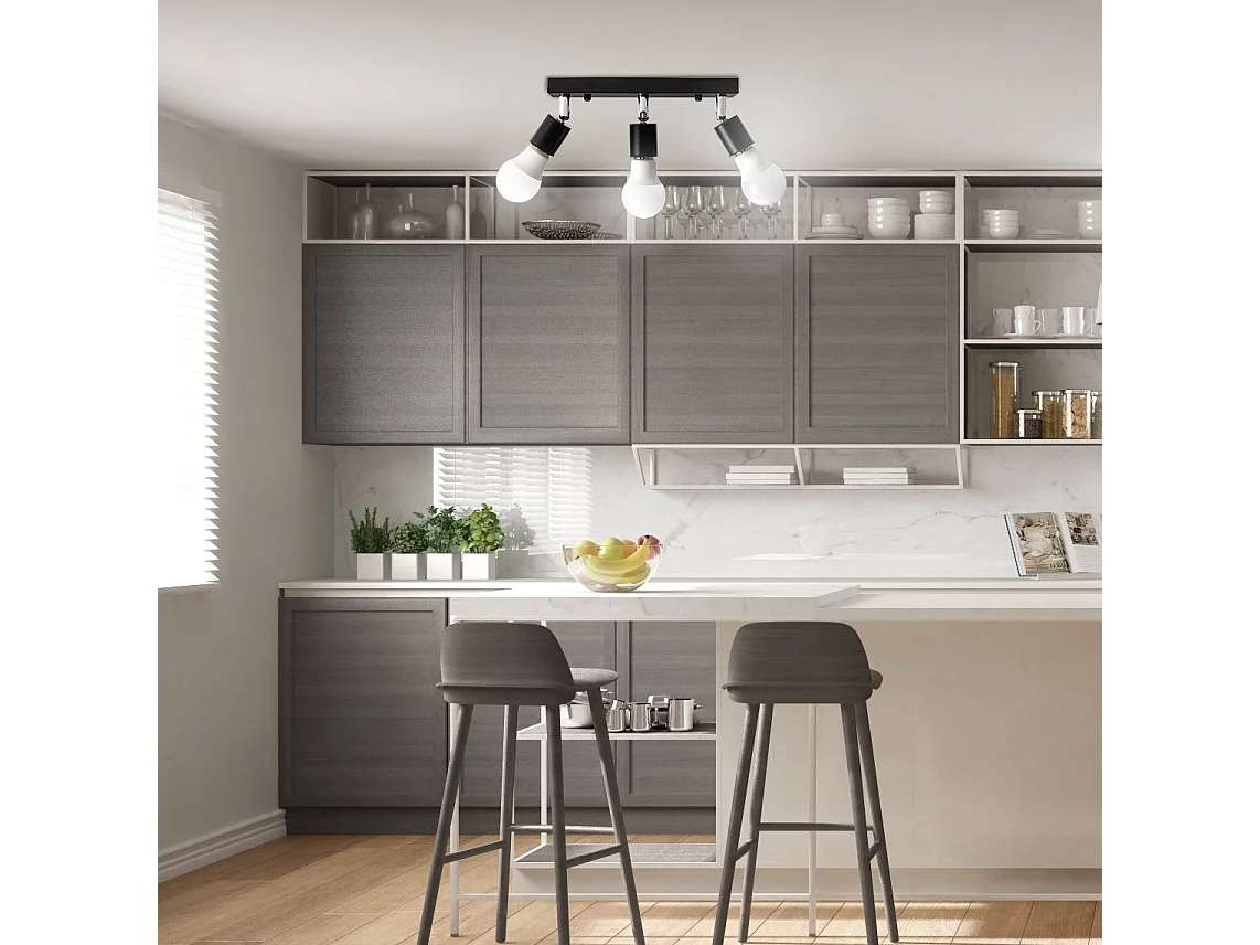 Lampe Toolight App699-3C Line Black