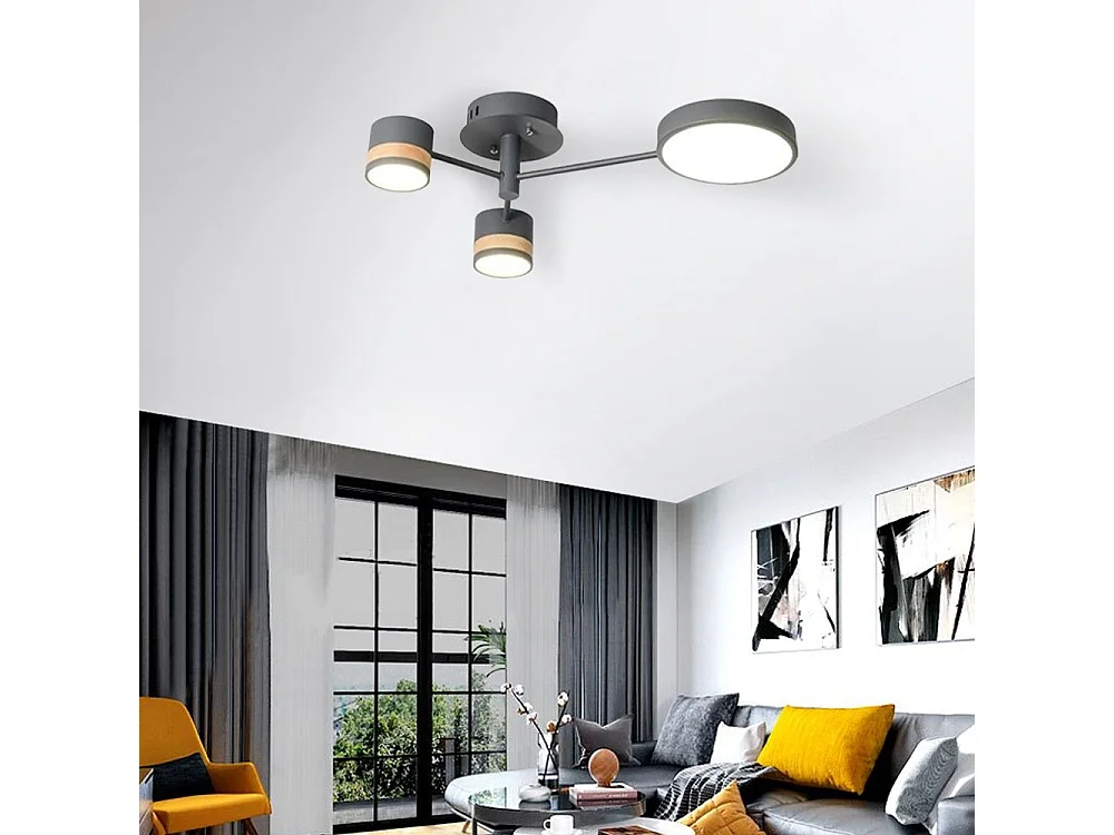 Plafonnière Toolight App530-3C Grey