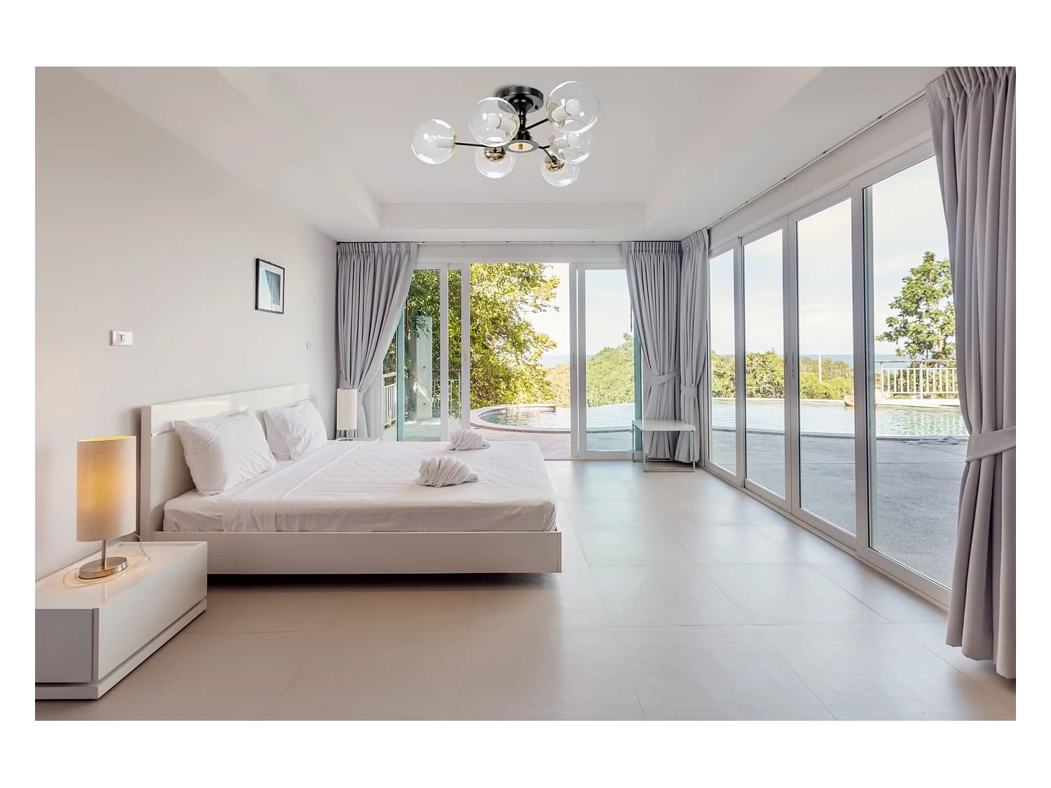 Lampe Toolight App1134-6C Black Gold