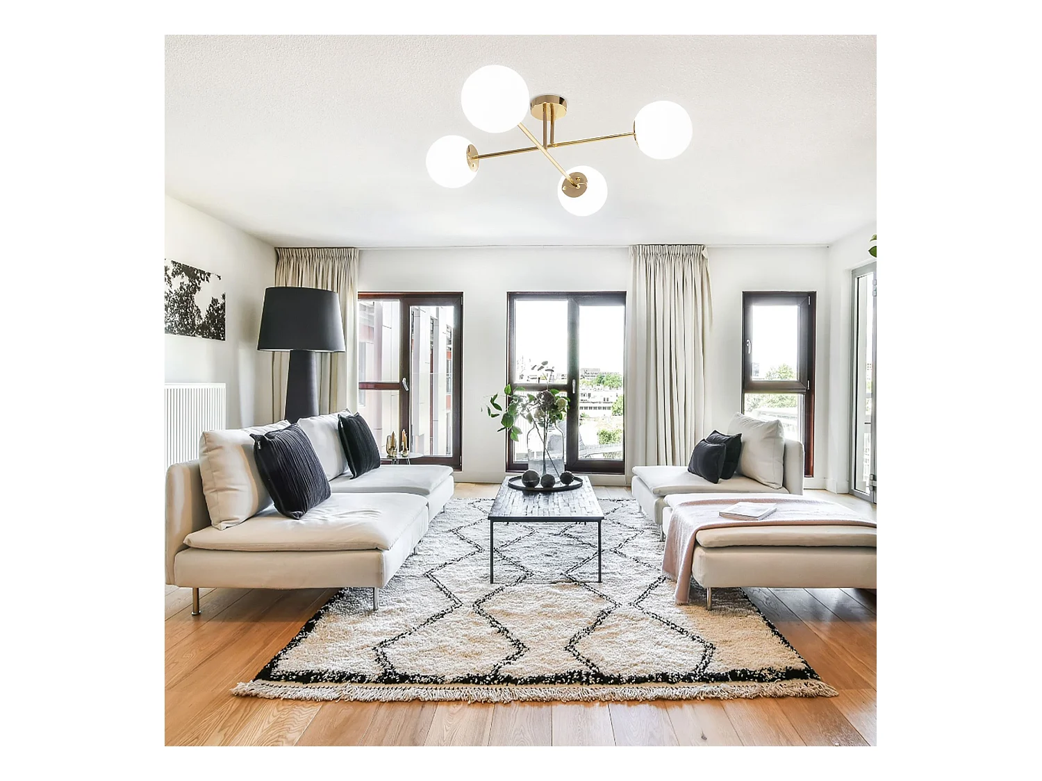 Lampe Toolight App1248-4Cp Gold