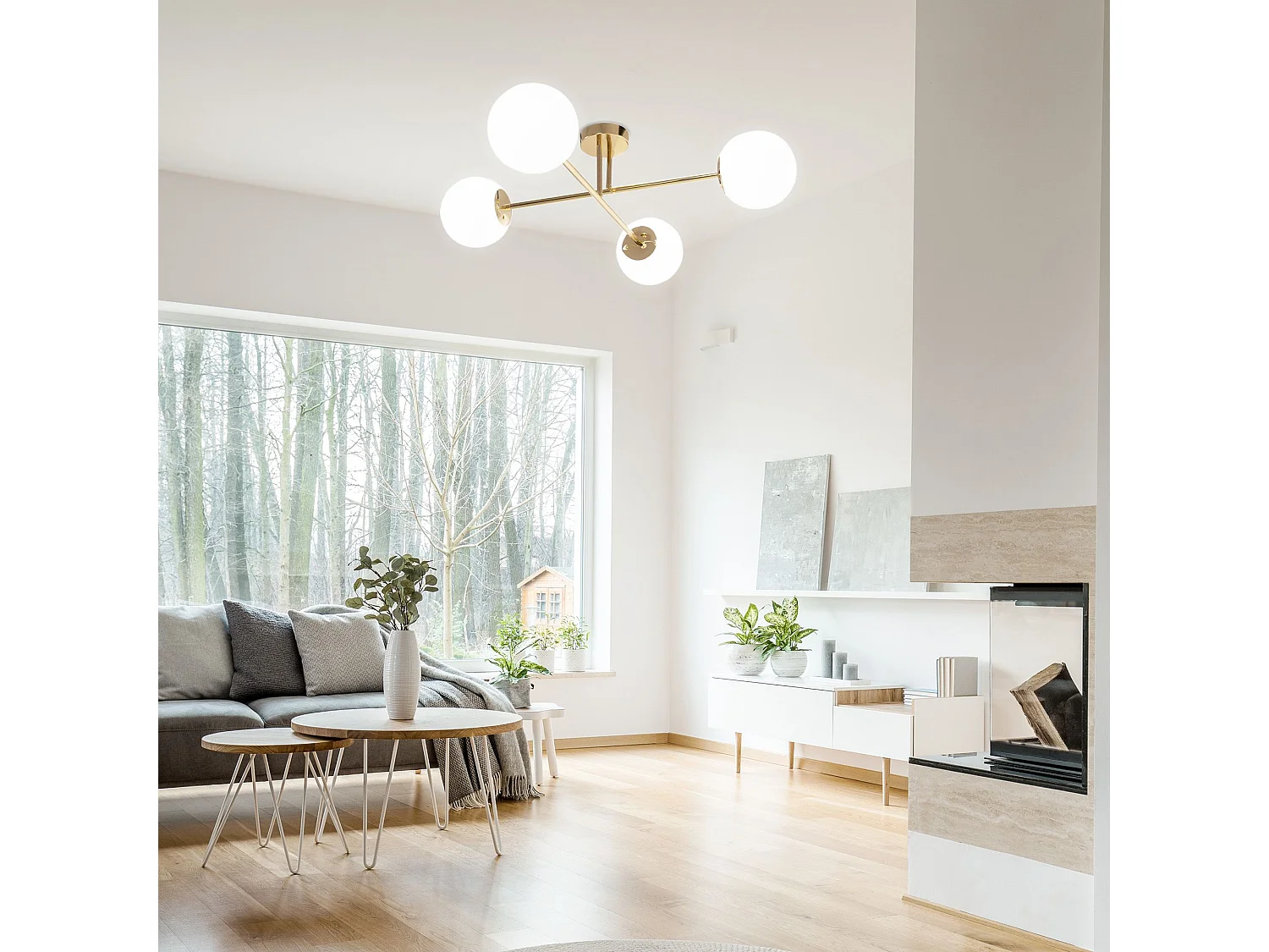 Lampe Toolight App1248-4Cp Gold