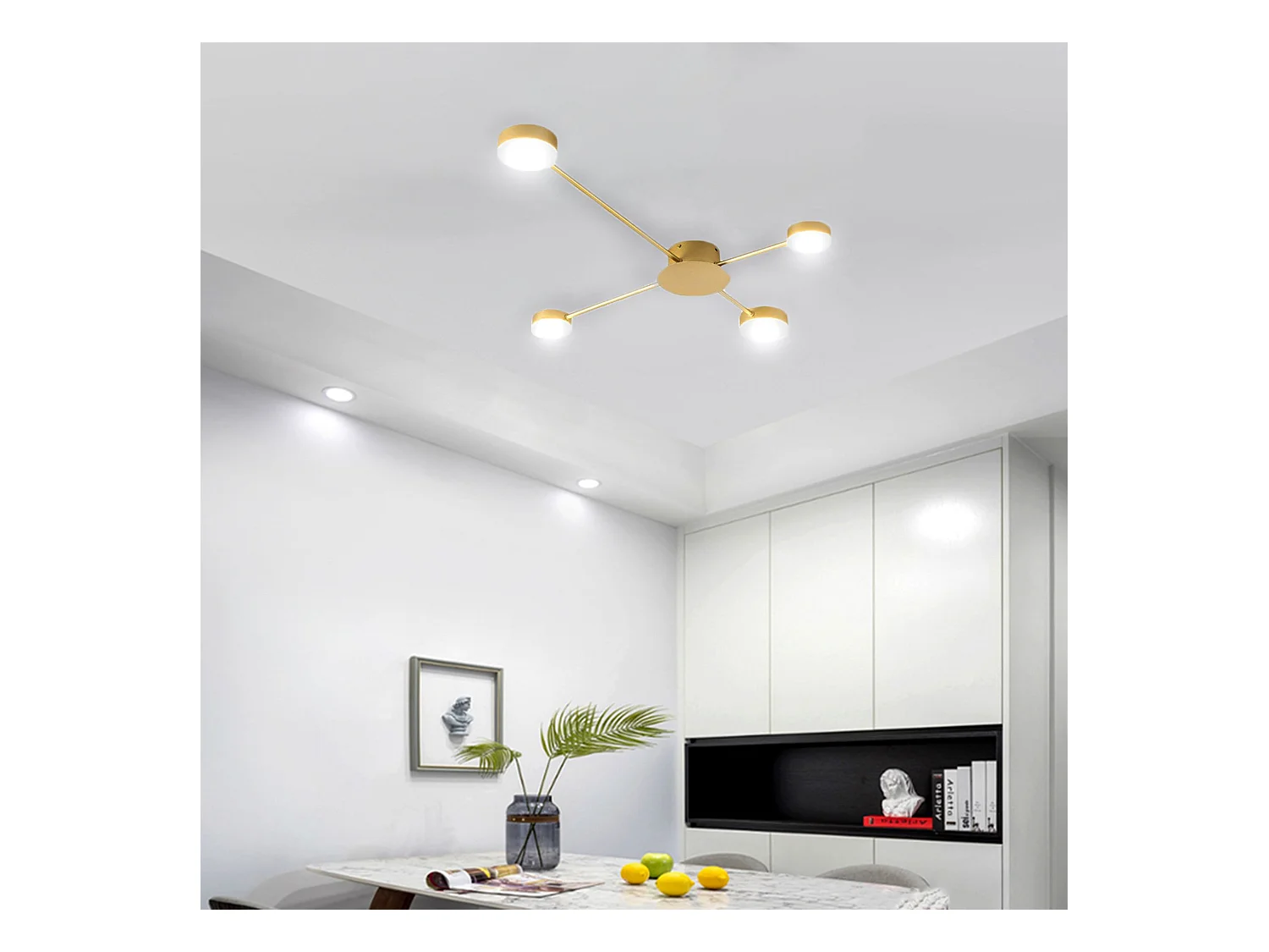 Deckenleuchte Toolight Led App520-4C Gold