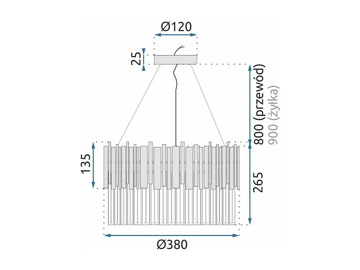 Plafonnière Toolight App601-C Gold