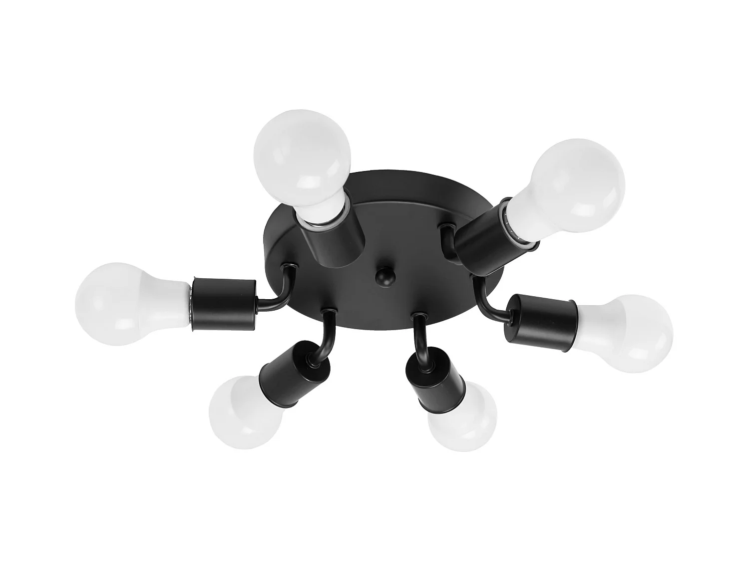 Lampe Toolight App709-6C Black