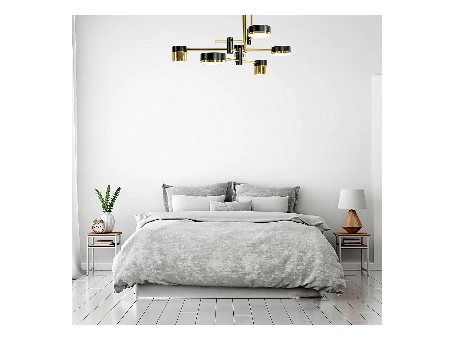 Lampe Toolight App1002-6C Black