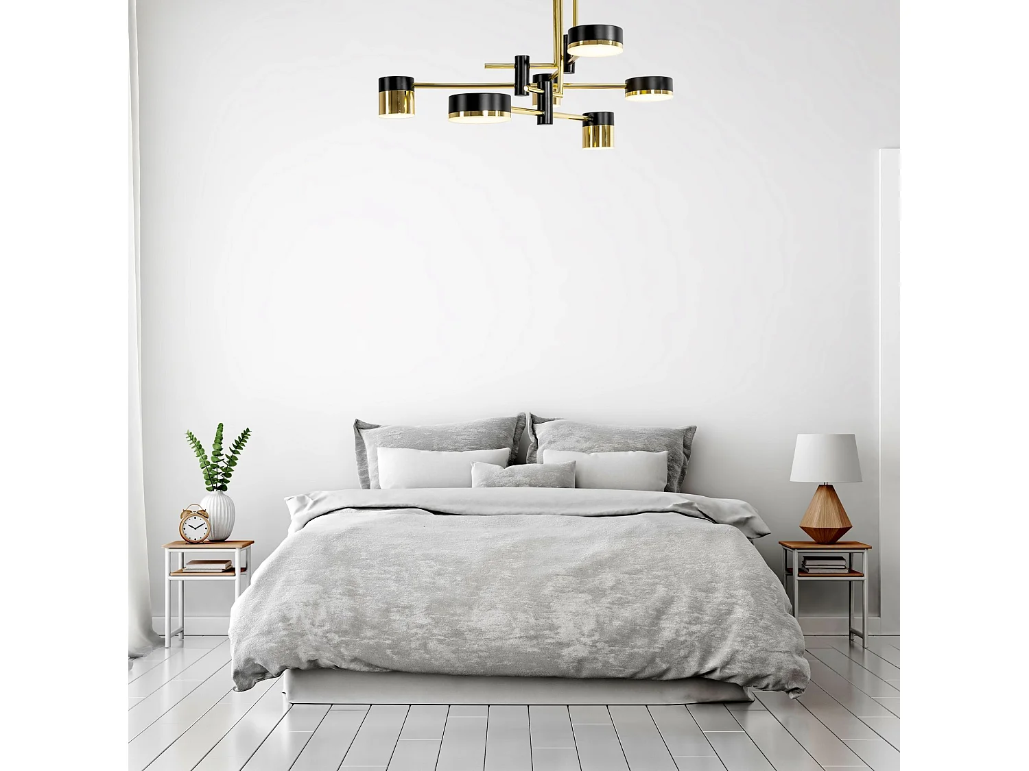 Lampe Toolight App1002-6C Black