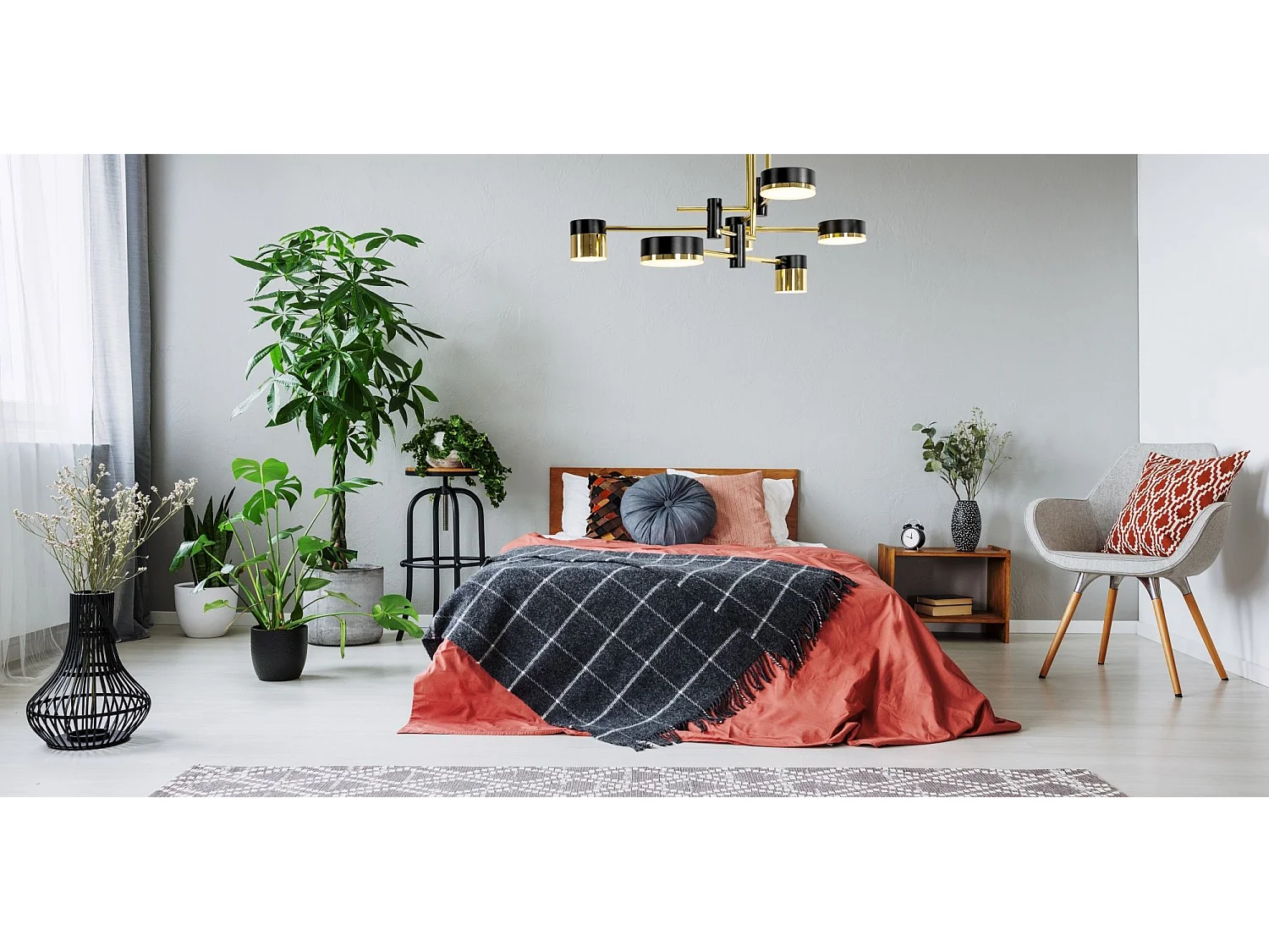 Lampe Toolight App1002-6C Black