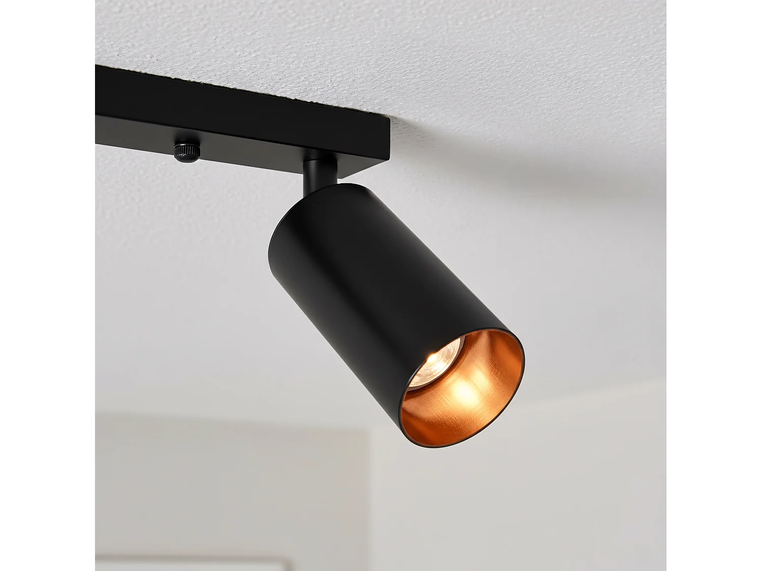 Lampada Da Soffitto Toolight App940-4C Black