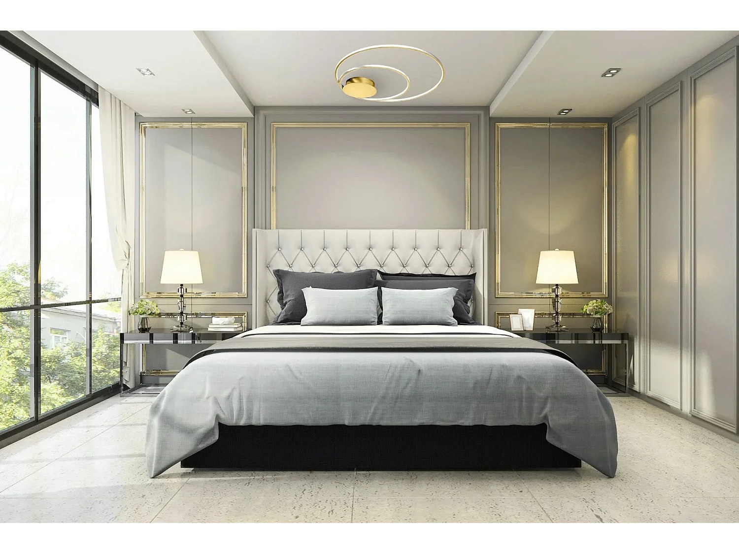 Lampe Toolight App803-C 60Cm Gold