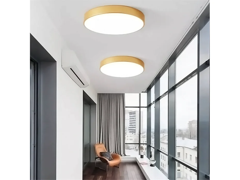 Lâmpada De Teto Toolight App874-C Classic 50Cm Gold