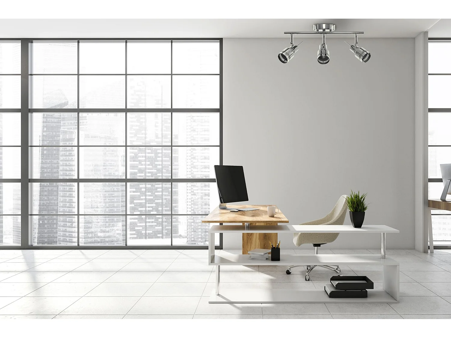 Lampe Toolight App747 Grey